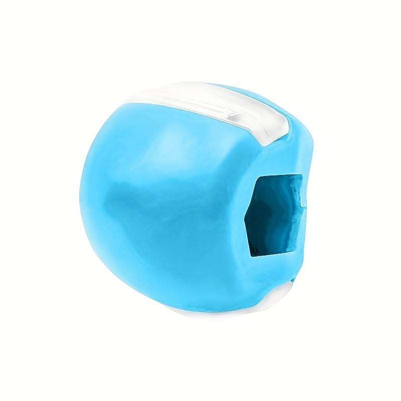 Silicone Jawline Shaping Ball - Non-Electric, Fitness & Training Accessory for Adults