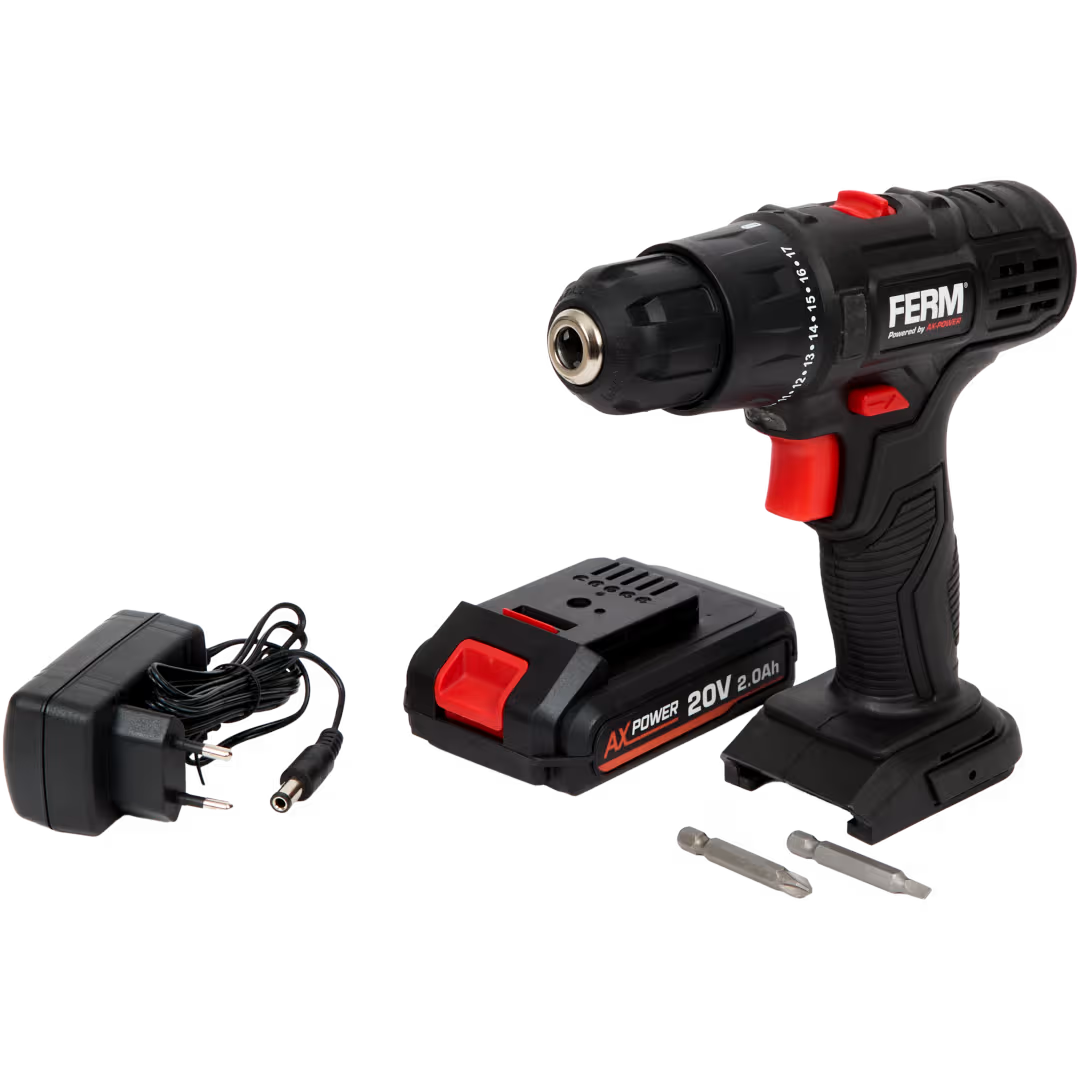 FERM electric drill set