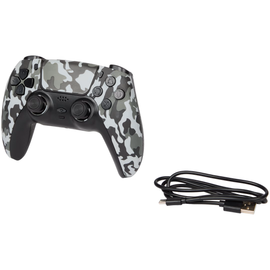 Battletron Wireless Bluetooth Game Controller for PC, Nintendo, and PlayStation 4, Rechargeable Gaming Pad with Ergonomic Design, Up to 8 Hours Playtime