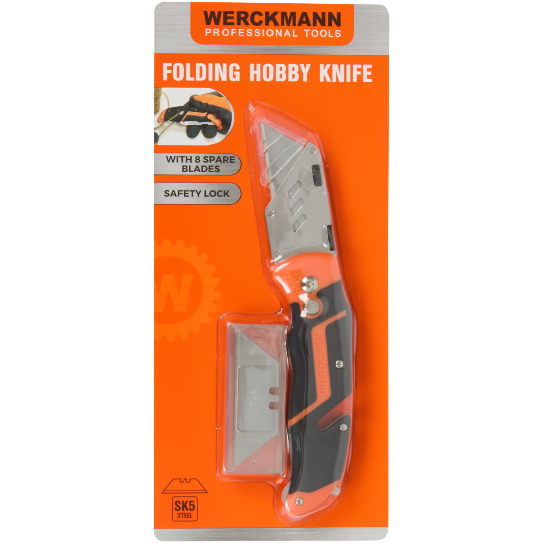 Werckmann folding X-Acto knife 9 pieces