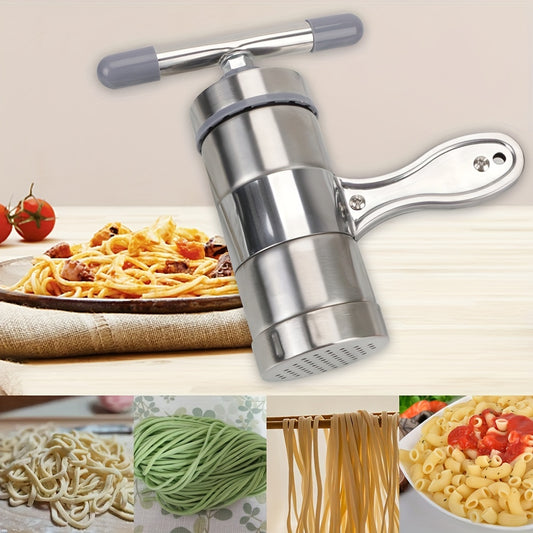 Press Pasta Machine Making Spaghetti Multifunctional With 5 Pressing Moulds Manual Noodle Maker Fruits Juicer