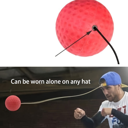 1pc Shun Fei Boxing Reaction Speed Ball - Head-Mounted Punch Training Device with Reactive Ball for Hand-Eye Coordination, Strength Training for Boxing, Suitable for Beginners,, Gym & Outdoor Use