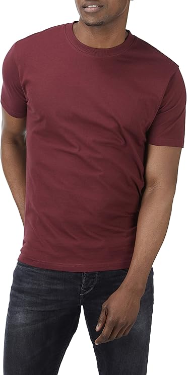 Pack of 5 plain crew neck t-shirts