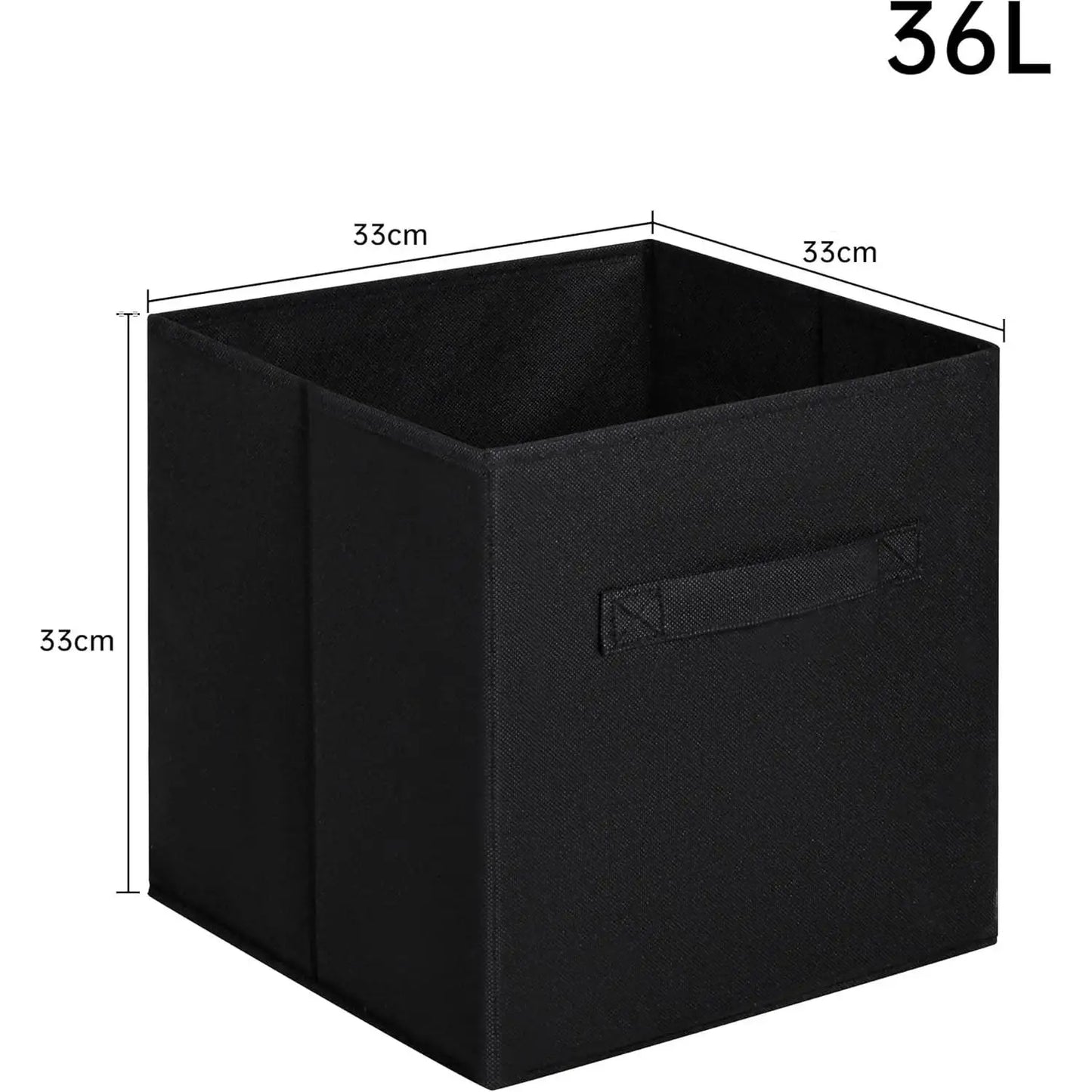 Foldable Storage Boxes with Double Handles – Collapsible Oxford Fabric Organizer for Clothes & Blankets