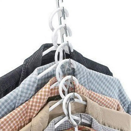 Magic Metal Clothes Hanger Chain – Multifunction Closet Organizer & Drying Rack