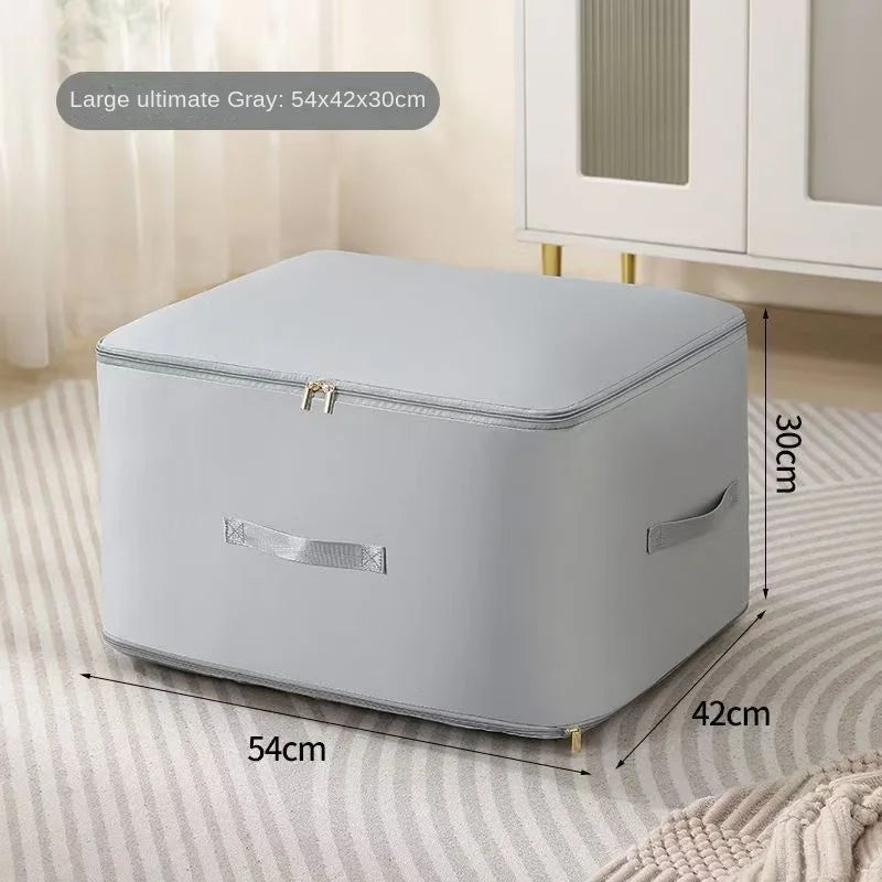 Self-Compression Storage Bag, Ultra Space-Saving Organizer for Clothing, Comforters & Bedding (1PC)