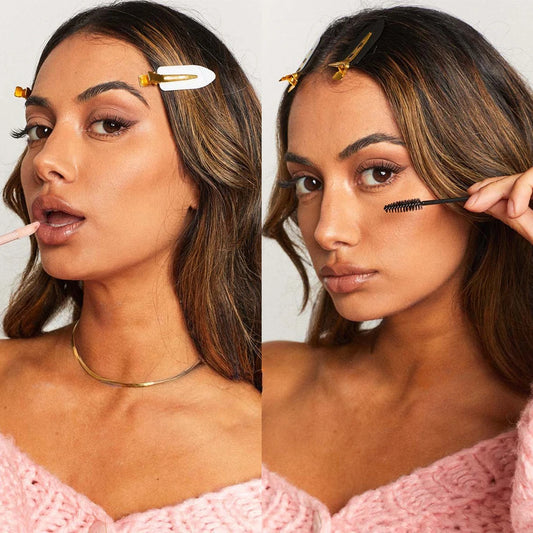 10-Piece No-Bend Seamless Hair Clips Set for Women and Girls, Crease-Free Bangs Barrettes for Makeup, Face Washing, and Hair Styling Accessories