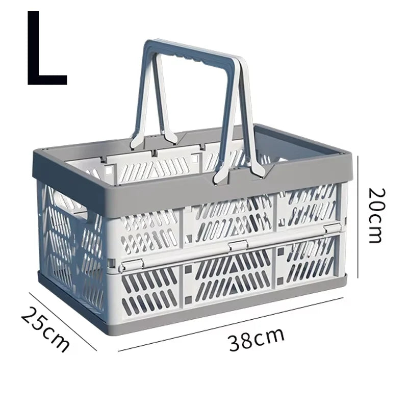 Folding Storage Cabinet – Installation-Free Storage Box Organizer for Living Room, Kitchen, Toys & Snacks