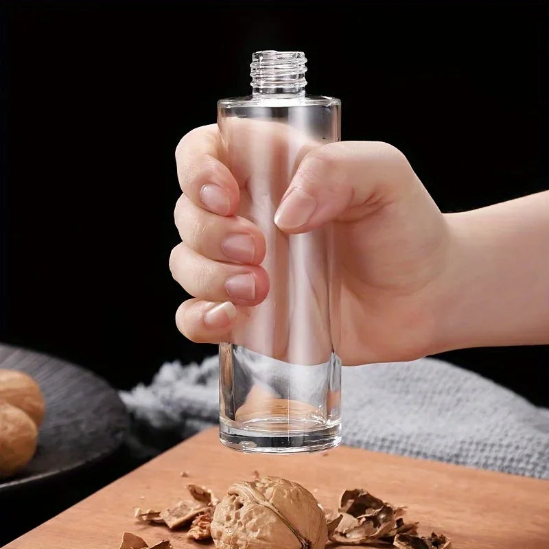 Glass Spray Bottle – Pressure Atomization Oil Control Spray Pot for Kitchen Cooking