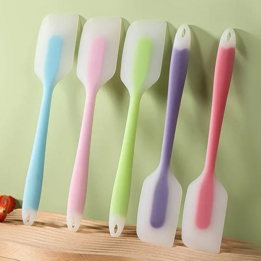 Silicone Spatula – Heat Resistant Cooking and Baking Spatula for Cream, Butter, Scraping, and Decorating