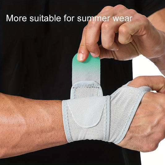 1pc of New Summer Thumb Buckle Wrist Support, Made of More Breathable And Softer Fabric, Suitable for Gifts on Valentine'S Day, Christmas, And Thanksgiving