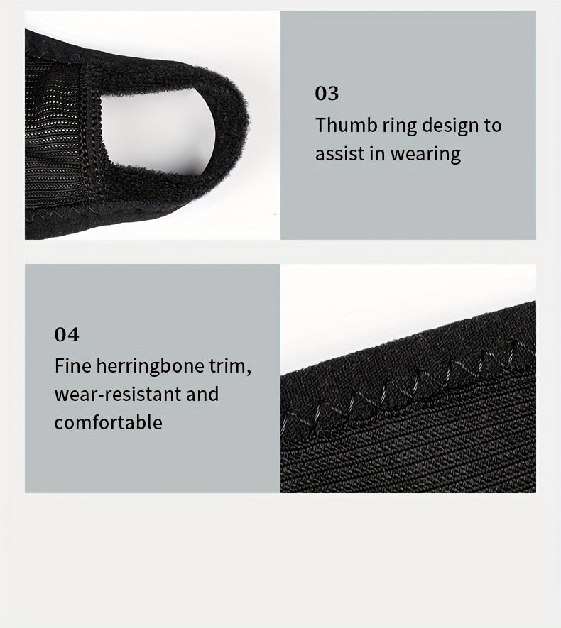 1pc of New Summer Thumb Buckle Wrist Support, Made of More Breathable And Softer Fabric, Suitable for Gifts on Valentine'S Day, Christmas, And Thanksgiving