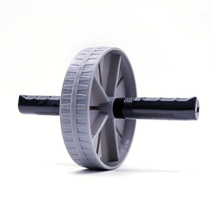 1 Ab Roller Wheel - Sleek Gray & Black, Durable ABS Material, Non-Electric Home Fitness Equipment for Men & Women - Perfect for Core Strength, Muscle Building & Weight Loss, Gym Accessories
