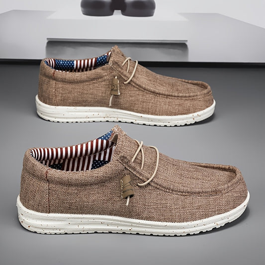 Men'S Slip-On Loafers - Comfortable, Stylish, And Breathable Fabric Shoes with EVA Soles, Suitable for Both Business And Casual Wear, Formal Footwear