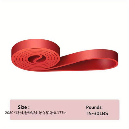 1pc Elastic Resistance Band Exercise Expander Stretch Fitness Rubber Band Pull Up Assist Bands For Training Pilates Home Gym Workout