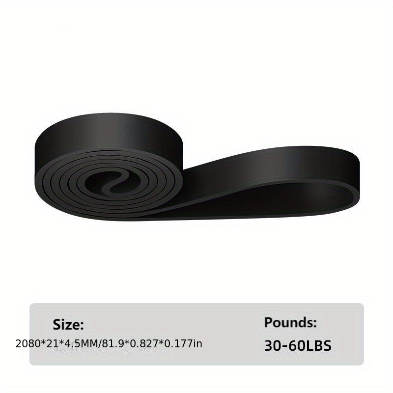 1pc Elastic Resistance Band Exercise Expander Stretch Fitness Rubber Band Pull Up Assist Bands For Training Pilates Home Gym Workout