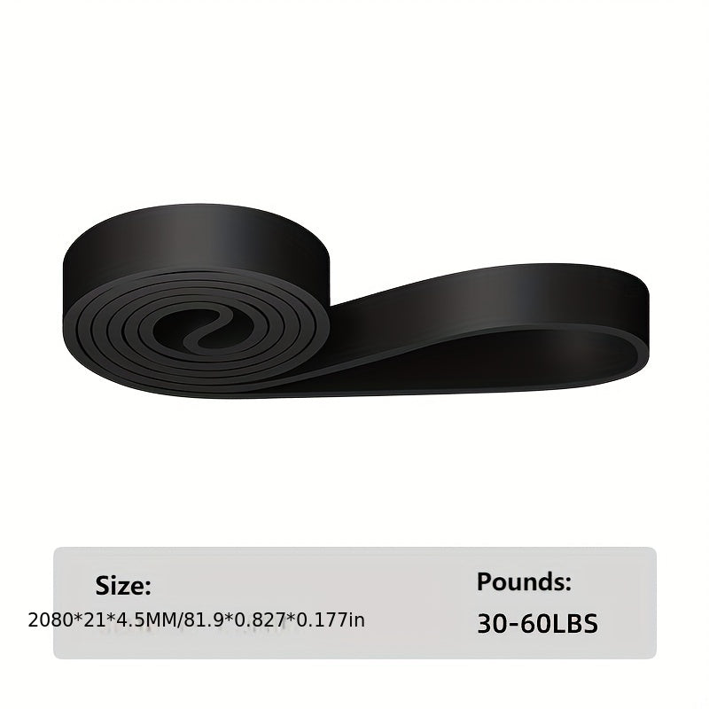 1pc Elastic Resistance Band Exercise Expander Stretch Fitness Rubber Band Pull Up Assist Bands For Training Pilates Home Gym Workout