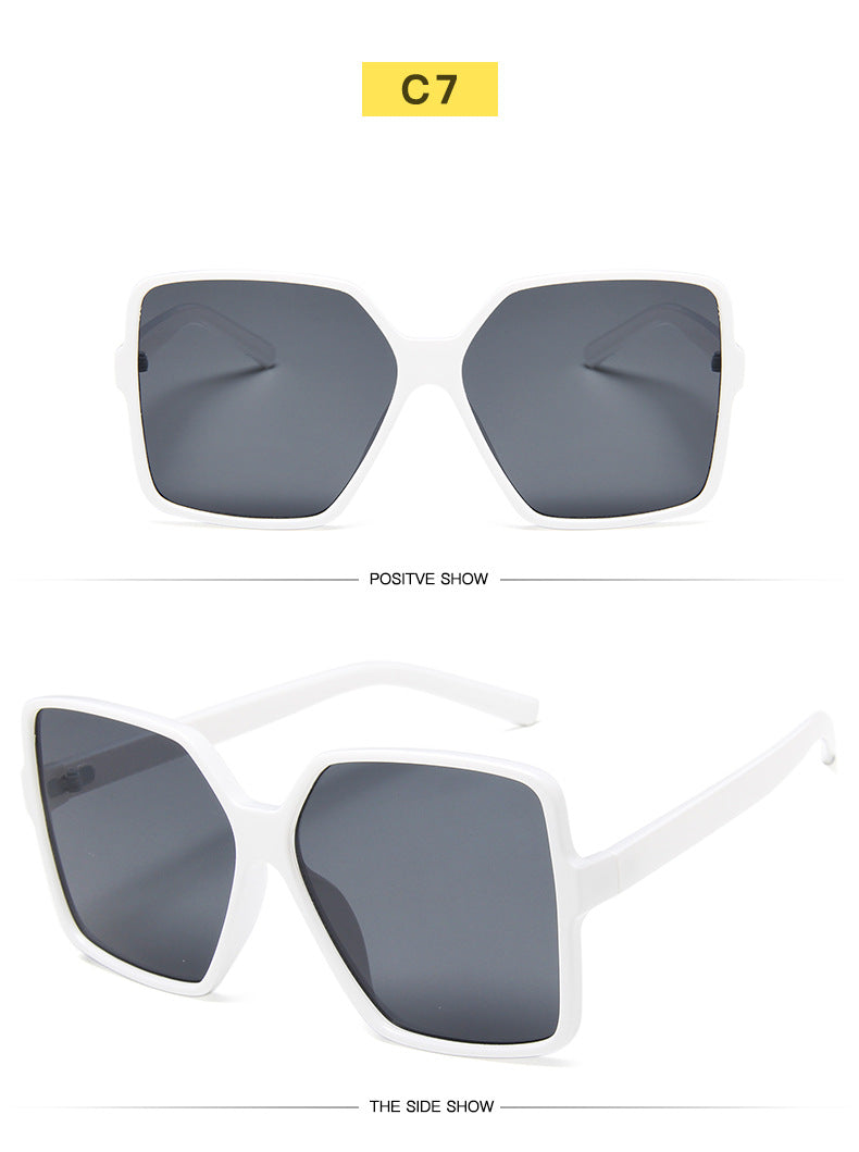 Women's Oversized Shield Fashion Glasses with Gradient Dark to Light Lenses, Lightweight Plastic Frame for & Fashion Accessories, Stylish Protection Eyewear, Trendy Women