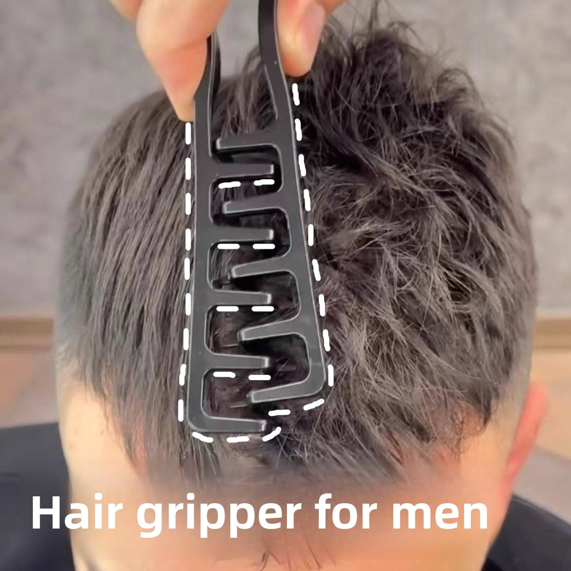 2pcs Men's Styling Comb Made of Plastic, Suitable for Daily Commuting, Business Trips, Travel, And Office Use. It'S Portable, Compact, And Easy to Store. It Helps in Styling And Volumizing Hair, Managing Flyaways