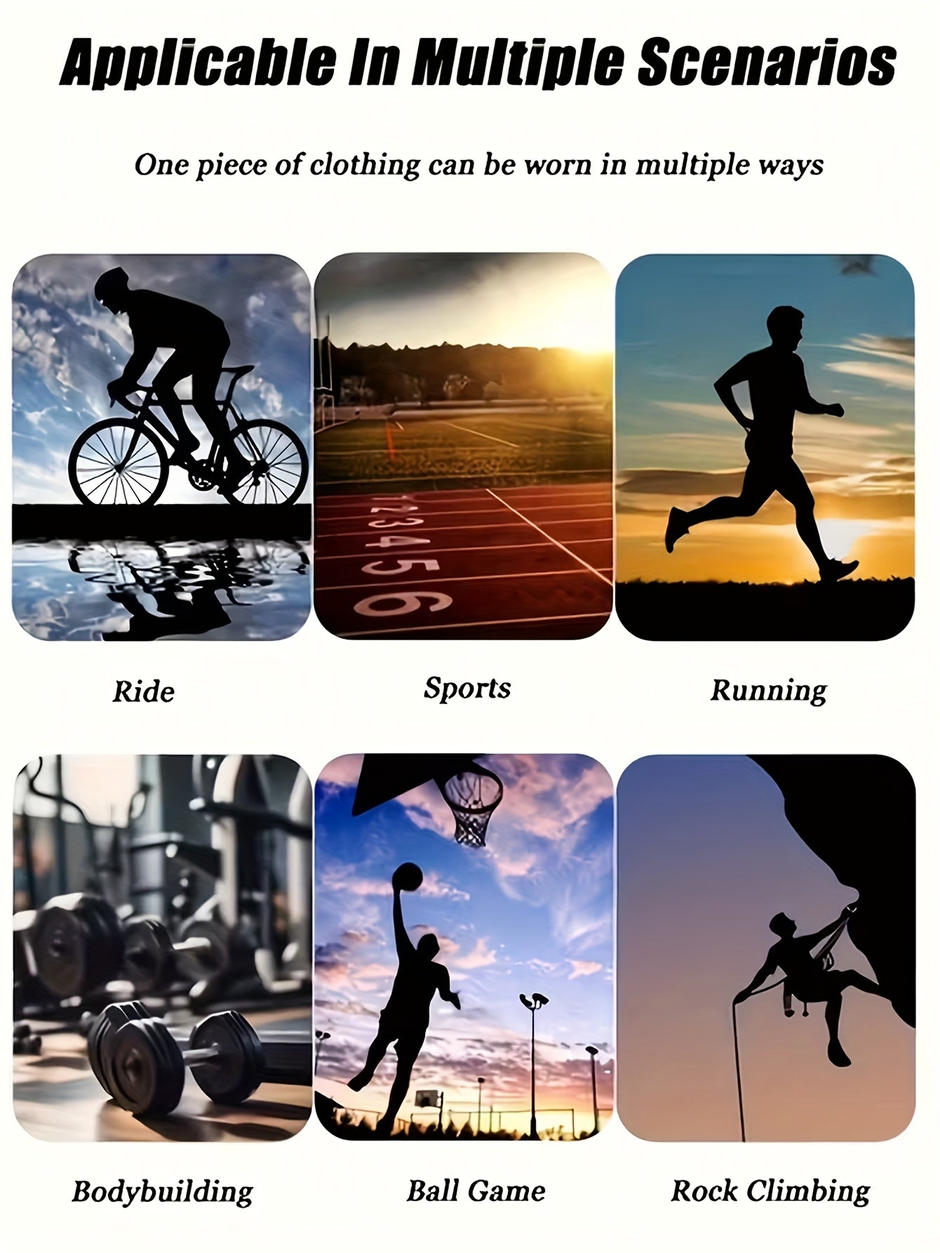 Men's Athletic T-Shirt, Sporty Body-Hugging Fit with High Elasticity, Crew Neck, Long Sleeve, Suitable for Hiking, Jogging, Cycling, and Outdoor Fitness Workouts