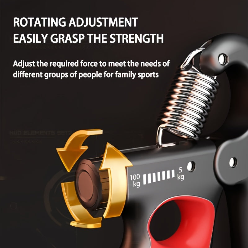 Counting Grip Strength Device, Arm Strength Fitness Device, Rehabilitation Training Exercise Device, Five-finger Grip Strength Device