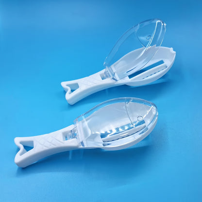 Easy-Clean Fish Scale Remover - Durable Plastic Kitchen Tool for Effortless Scaling