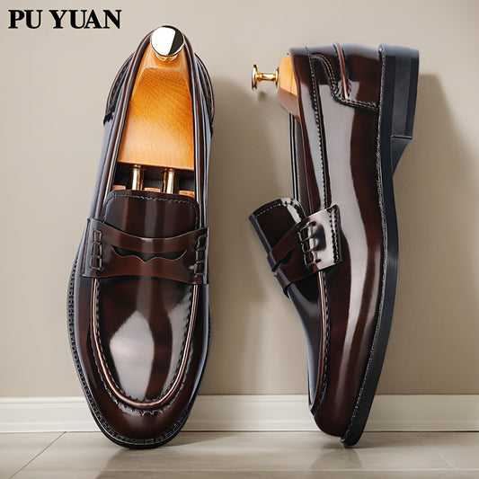 Men's Large Size Business Formal Stylish Casual Loafers, Suitable for Office And Daily Outings 8661
