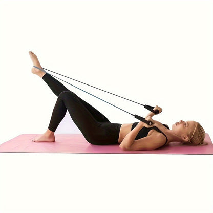 Single-Bar Resistance Band, Home Gym Elastic Pull Rope for Fitness Training