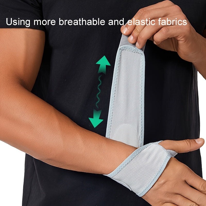 1pc of New Summer Thumb Buckle Wrist Support, Made of More Breathable And Softer Fabric, Suitable for Gifts on Valentine'S Day, Christmas, And Thanksgiving