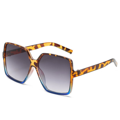 Women's Oversized Shield Fashion Glasses with Gradient Dark to Light Lenses, Lightweight Plastic Frame for & Fashion Accessories, Stylish Protection Eyewear, Trendy Women