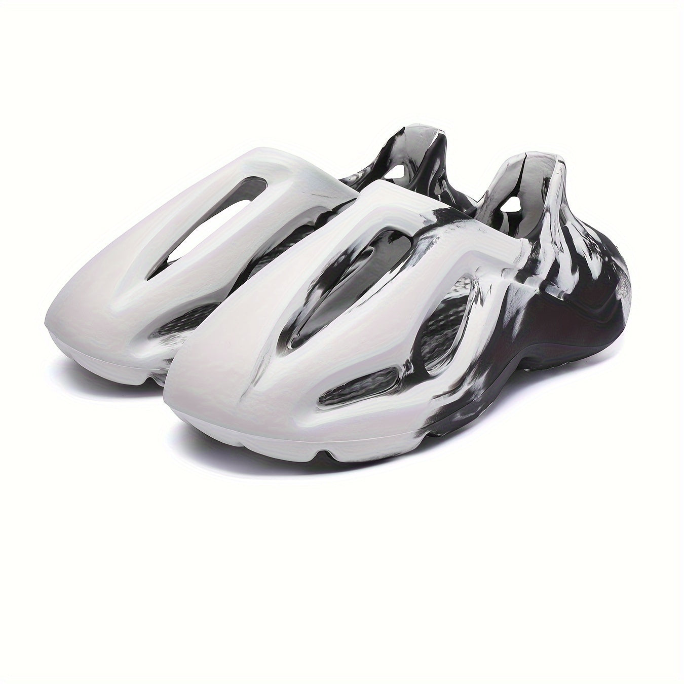 Unisex, Coconut Hole Slippers for Couples - Summer Casual Slip-Resistant and Wear-Resistant Sporty Stepping on Feeling Sandals with Function for Beach and Indoor Use, Women Shoes