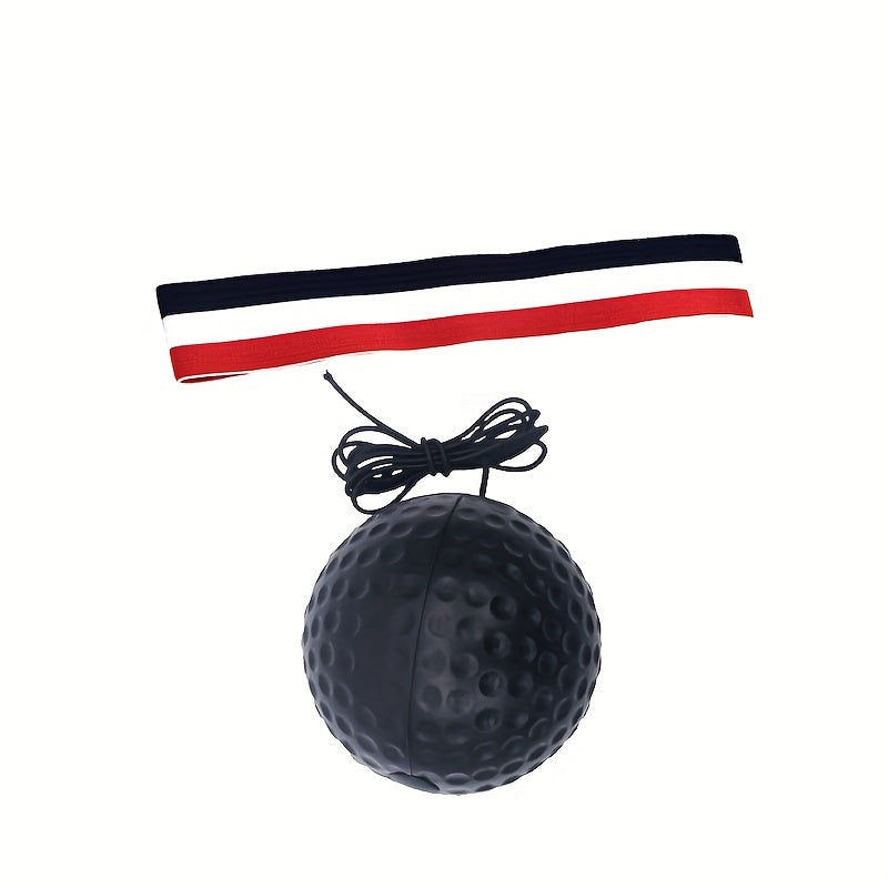 1pc Boxing Reaction Ball, Speed Training Equipment for Relax and Dodging Practice - Home Use Head-Mounted Target