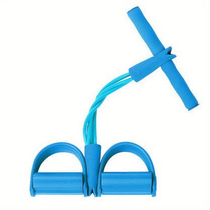 Natural Latex Yoga Pedal Puller - Resistance Band for Home Gym Arm and Waist Slimming Training