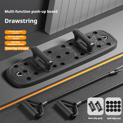 3/5pcs Heavy-Duty Push-Up Board - Adjustable Push-Up Stands, Multi-Angle Push-Up Frame, Suitable for Chest, Shoulders, Back, And Core Muscle Workouts - Home Fitness Equipment, Compatible with Pull-Ups, Chin-Ups