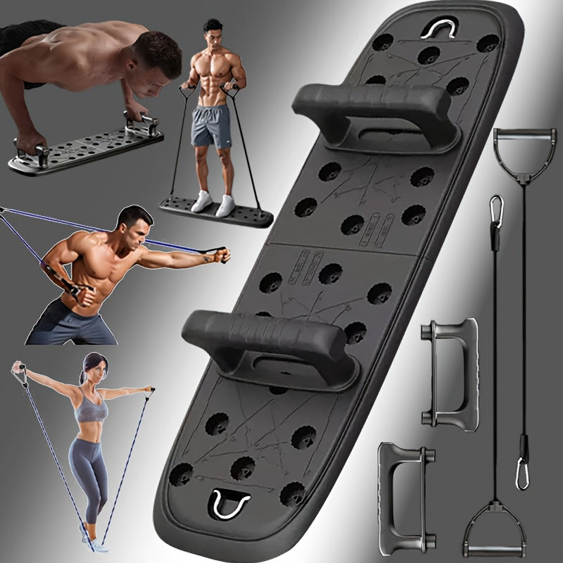 3/5pcs Heavy-Duty Push-Up Board - Adjustable Push-Up Stands, Multi-Angle Push-Up Frame, Suitable for Chest, Shoulders, Back, And Core Muscle Workouts - Home Fitness Equipment, Compatible with Pull-Ups, Chin-Ups