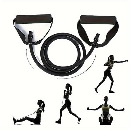 Single-Bar Resistance Band, Home Gym Elastic Pull Rope for Fitness Training