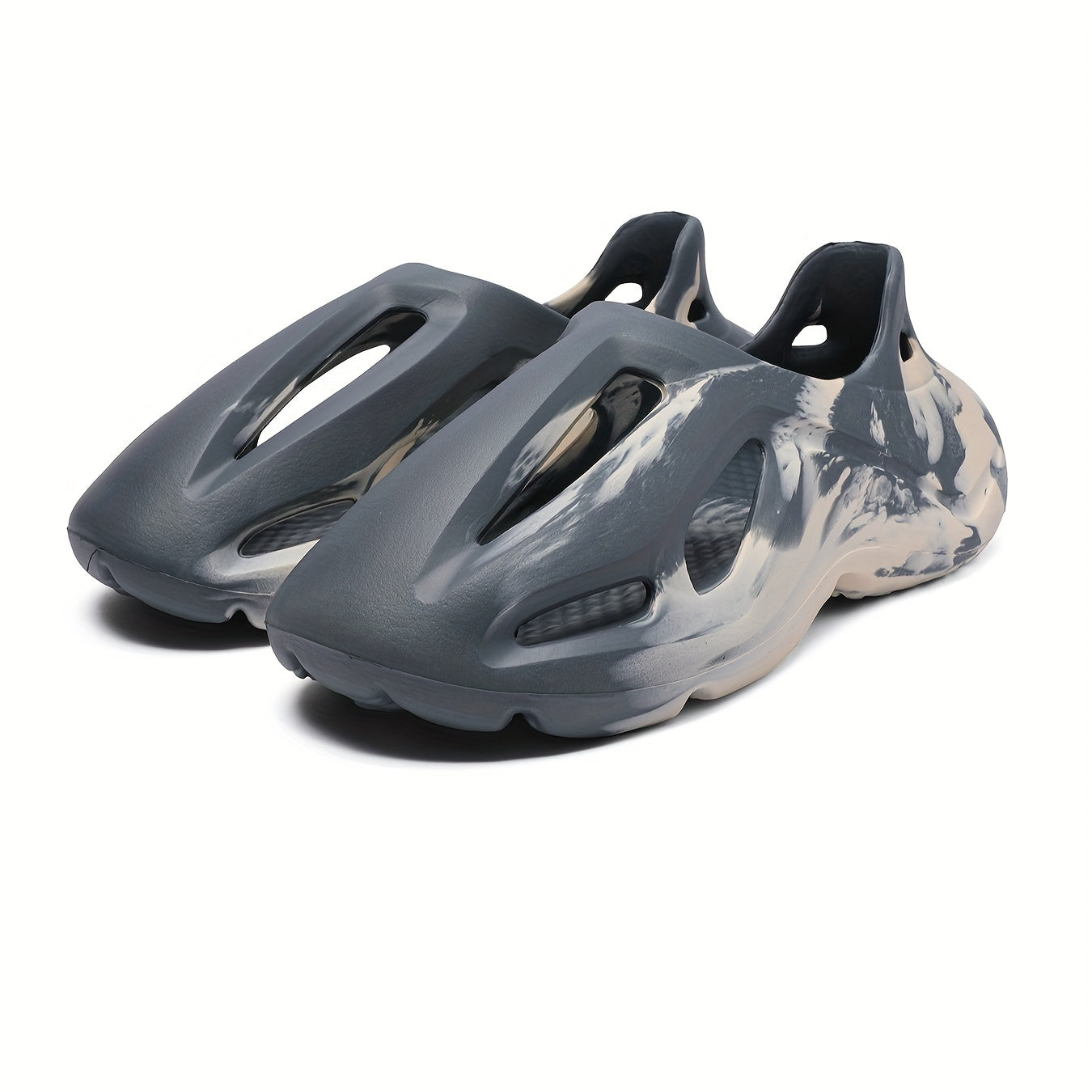 Unisex, Coconut Hole Slippers for Couples - Summer Casual Slip-Resistant and Wear-Resistant Sporty Stepping on Feeling Sandals with Function for Beach and Indoor Use, Women Shoes