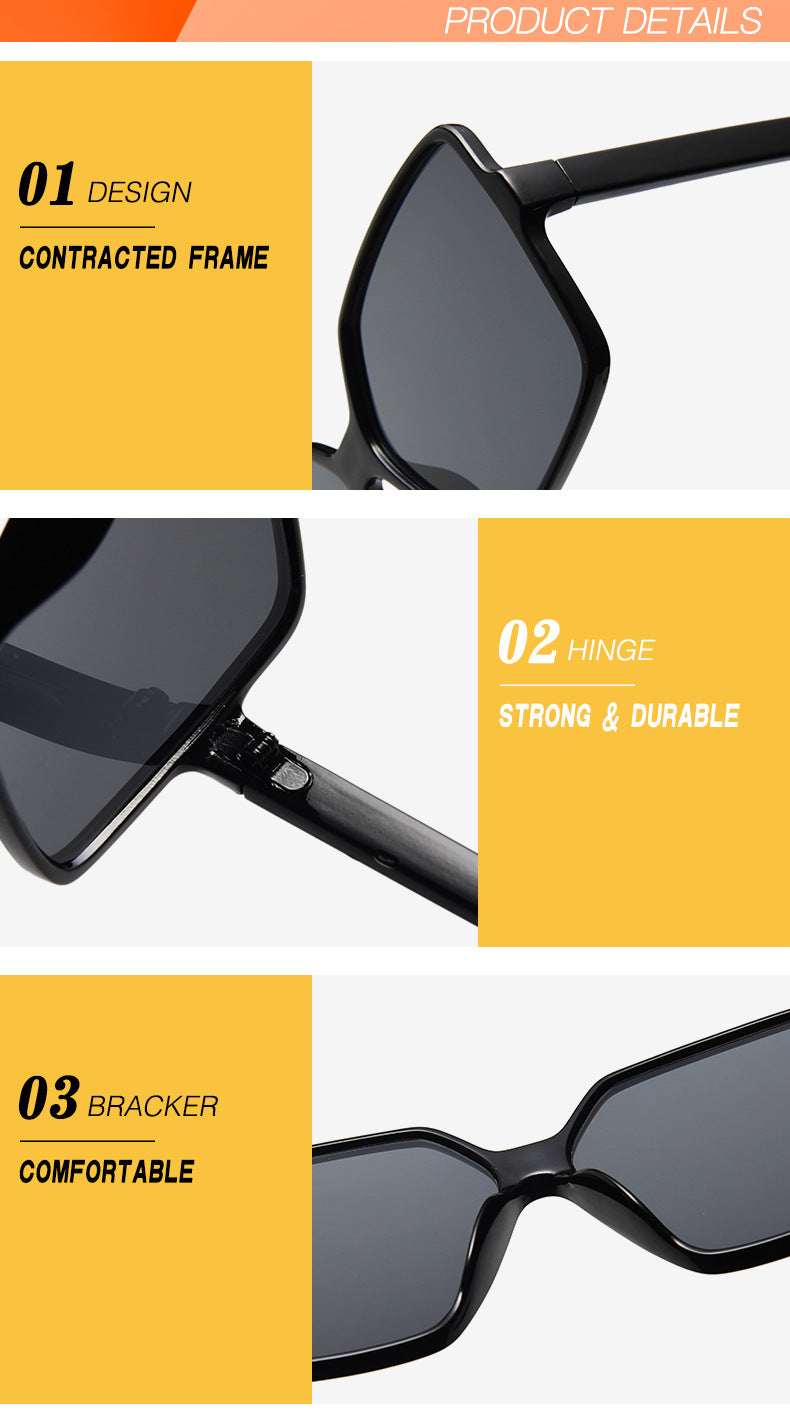 Women's Oversized Shield Fashion Glasses with Gradient Dark to Light Lenses, Lightweight Plastic Frame for & Fashion Accessories, Stylish Protection Eyewear, Trendy Women