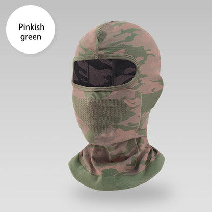 Windproof Thermal Ski & Motorcycle  Mask - Full Face & Head Cover for Men & Women, Cold Weather Riding Gear, Winter Sports with Adjustable Fit, Windproof Fabric (No Power Required) - Skiing, Snowboarding, Motorc