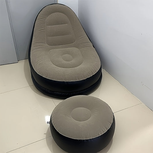 Inflatable Chair for Home Use, Available in Random Colors, Suitable for Indoor Living Rooms, Bedrooms, Reading Rooms, Office Balconies, And Outdoor Activities Like Camping And Picnics