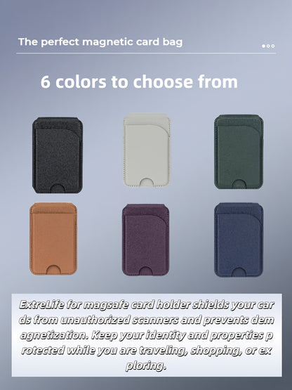 Compatible with Magnetic Card Holders And for iphones, This Is The Strongest Magnetic Wallet for The Entire for iphone 16/15/14/13/12 Series, Featuring an Adjustable Stand. The Card Holder Can Hold 5-6 Cards And Is Suitable f