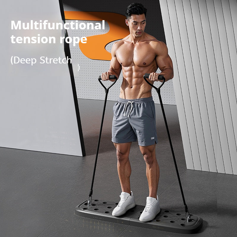 3/5pcs Heavy-Duty Push-Up Board - Adjustable Push-Up Stands, Multi-Angle Push-Up Frame, Suitable for Chest, Shoulders, Back, And Core Muscle Workouts - Home Fitness Equipment, Compatible with Pull-Ups, Chin-Ups