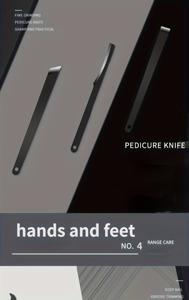 8/15/24 classic black series nail care sets, travel manicure pedicure sets, including nail clippers, cuticle trimmers, tweezers-sharp blades, precise trimming, and essential beauty tools for finger and toenail care-family hyd