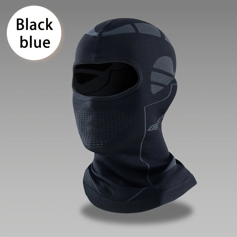Windproof Thermal Ski & Motorcycle  Mask - Full Face & Head Cover for Men & Women, Cold Weather Riding Gear, Winter Sports with Adjustable Fit, Windproof Fabric (No Power Required) - Skiing, Snowboarding, Motorc