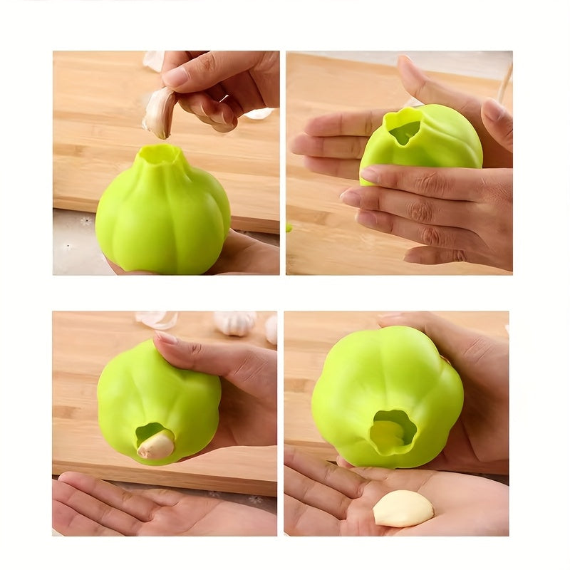 1pc Silicone Garlic Peeler, Suitable for Kitchen Food Garlic Peeling Tool, Simple Convenient Quick Easy Peeling Easy to Clean Kitchen Gadget, Portable Garlic Peeler for Outdoor Travel