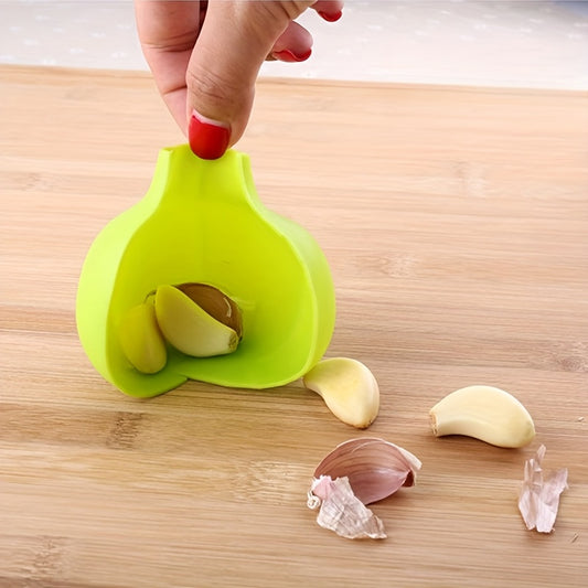 1pc Silicone Garlic Peeler, Suitable for Kitchen Food Garlic Peeling Tool, Simple Convenient Quick Easy Peeling Easy to Clean Kitchen Gadget, Portable Garlic Peeler for Outdoor Travel