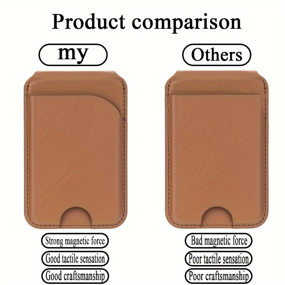 Compatible with Magnetic Card Holders And for iphones, This Is The Strongest Magnetic Wallet for The Entire for iphone 16/15/14/13/12 Series, Featuring an Adjustable Stand. The Card Holder Can Hold 5-6 Cards And Is Suitable f