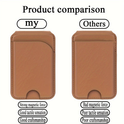 Compatible with Magnetic Card Holders And for iphones, This Is The Strongest Magnetic Wallet for The Entire for iphone 16/15/14/13/12 Series, Featuring an Adjustable Stand. The Card Holder Can Hold 5-6 Cards And Is Suitable f