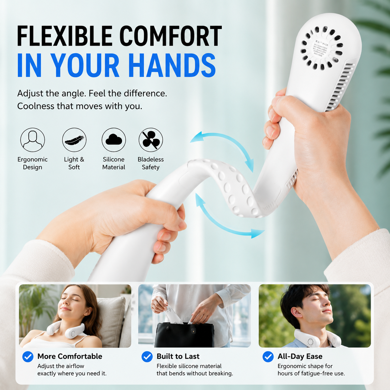 FREZZ™ Bladeless Neck Fan