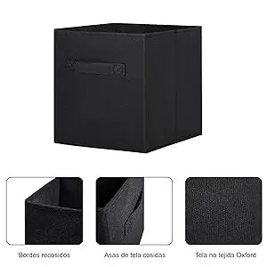 Foldable Storage Boxes with Double Handles – Collapsible Oxford Fabric Organizer for Clothes & Blankets